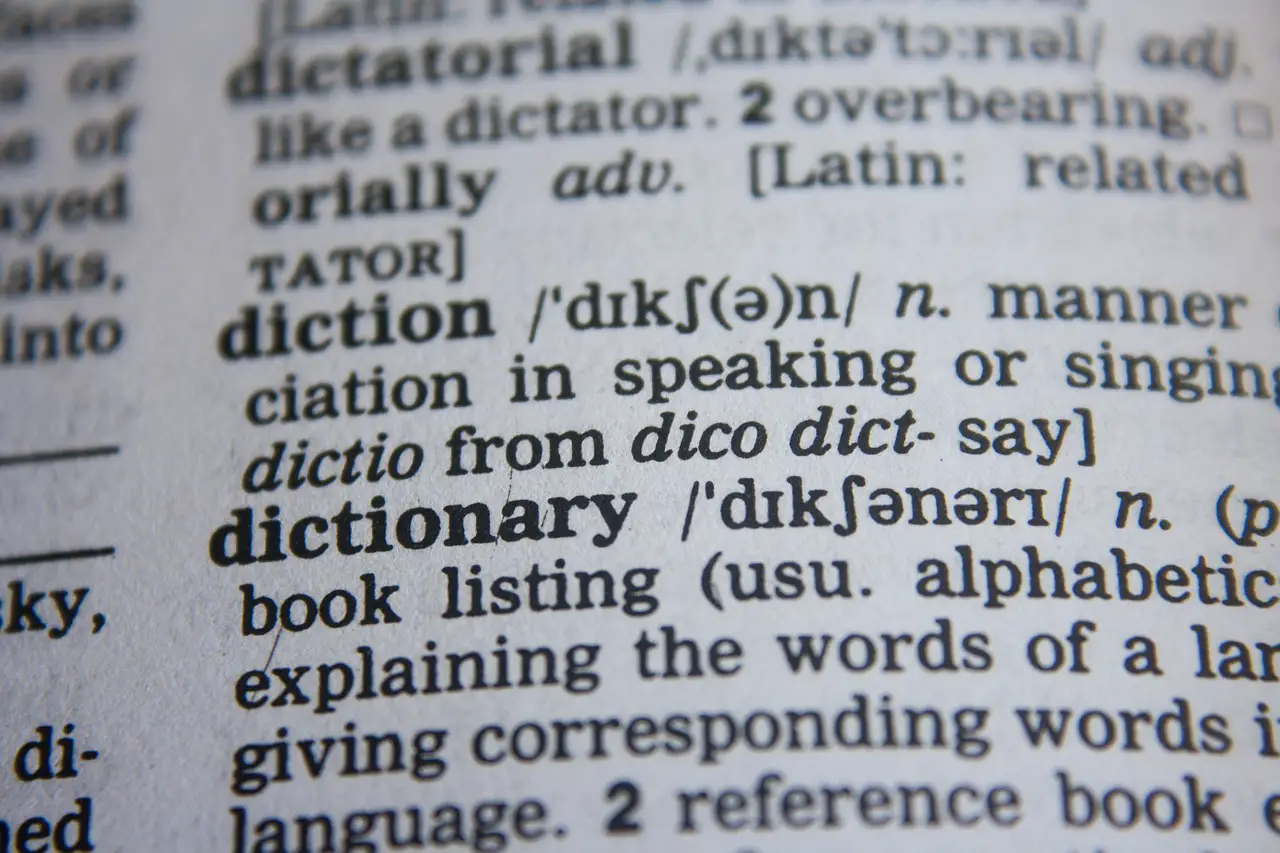 vocabulary dictionary